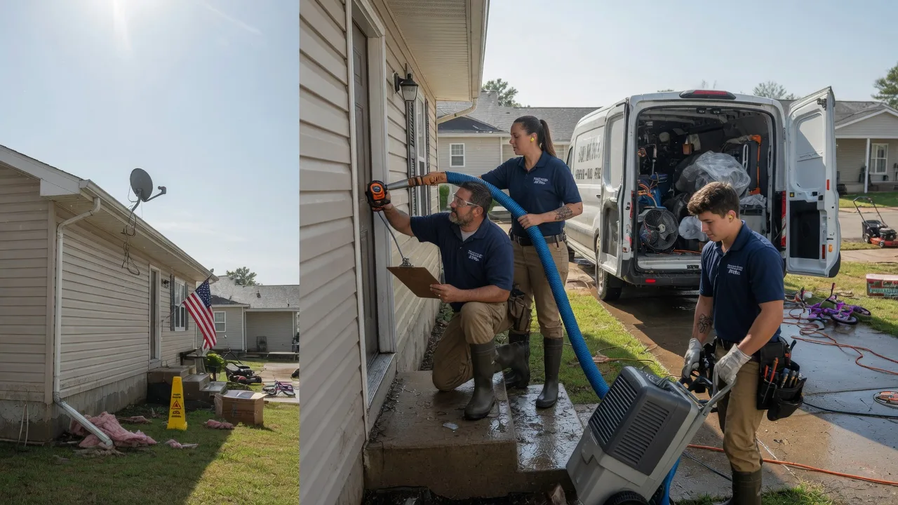 Ceiling Water Damage Restoration in Chase City, VA near me